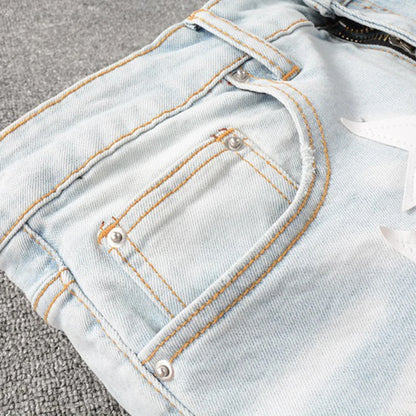 White Stars Denim