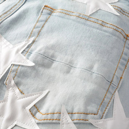 White Stars Denim