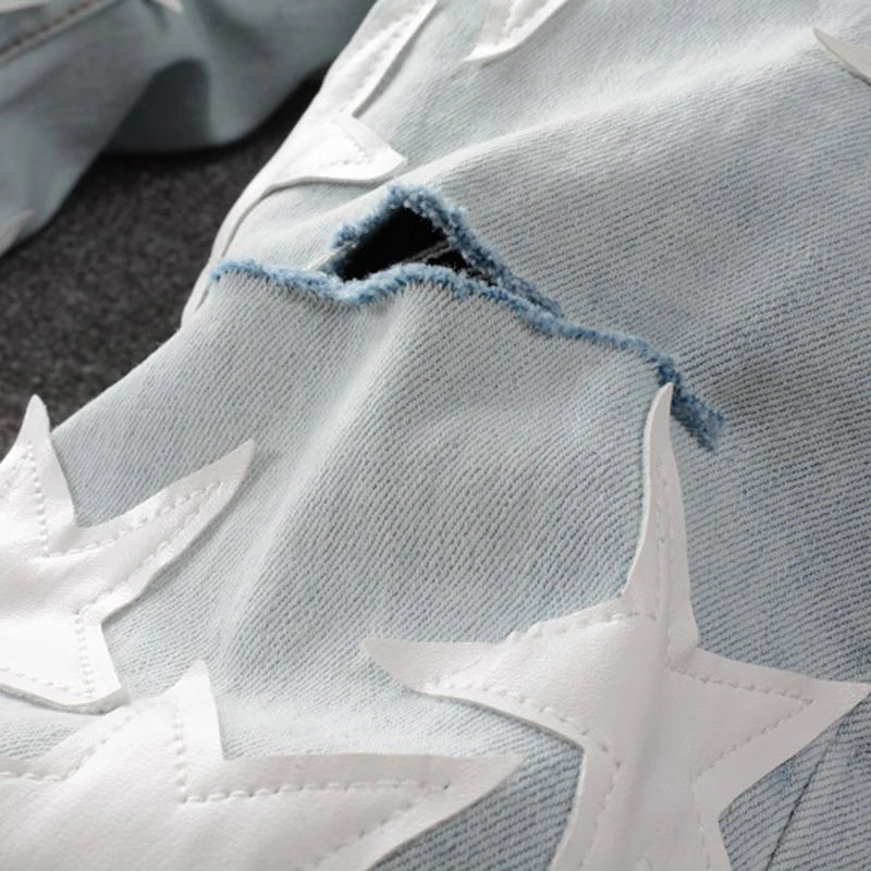 White Stars Denim