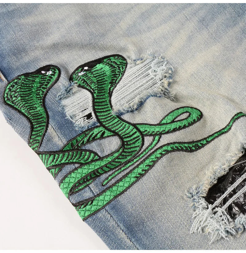 Green Snake Denim