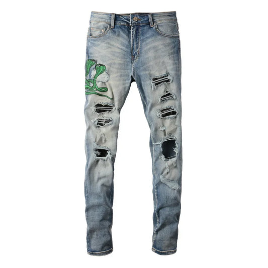 Green Snake Denim