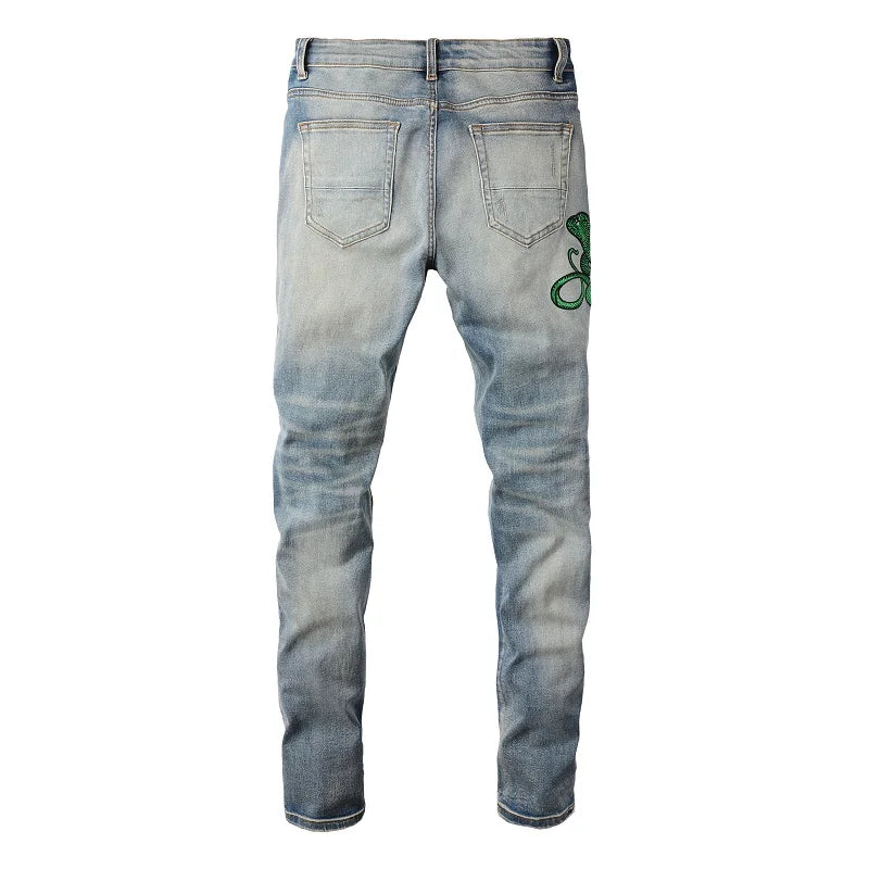 Green Snake Denim