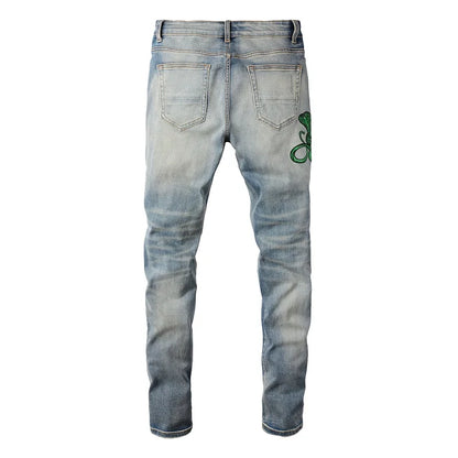 Green Snake Denim