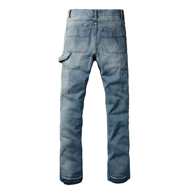 Flared Denim - Blue