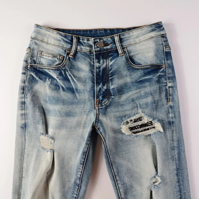 Bandana Patch Denim