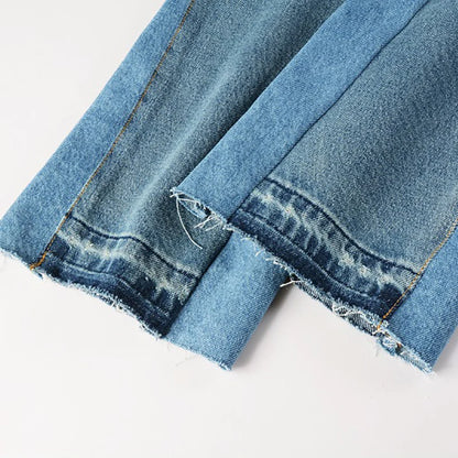 Flared Denim - Blue