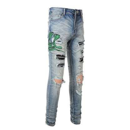 Green Snake Denim